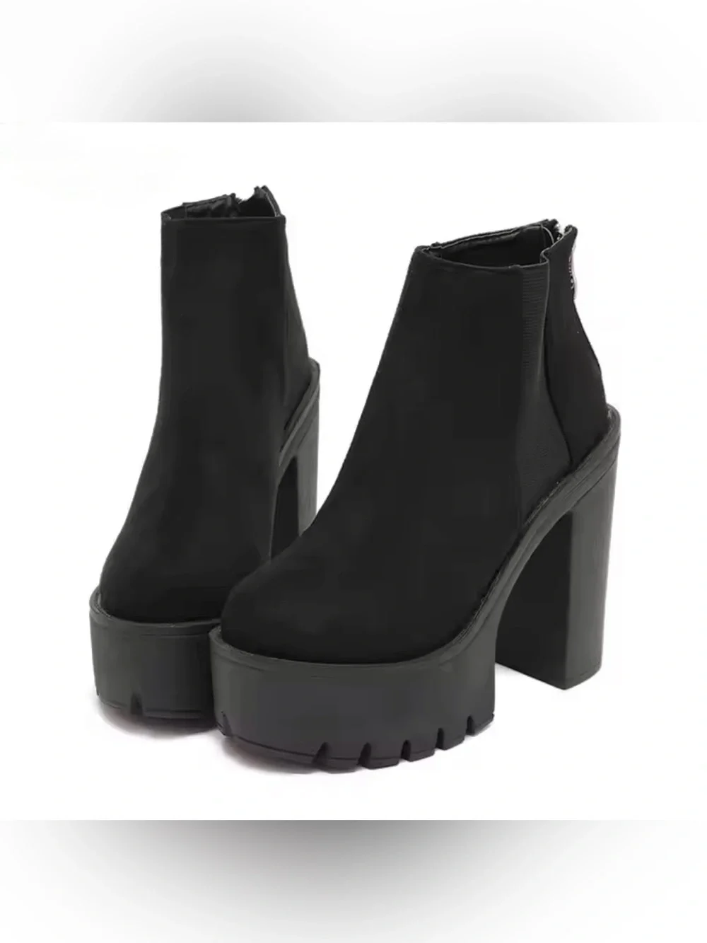 New🔥Platform Chelsea Ankle Boots